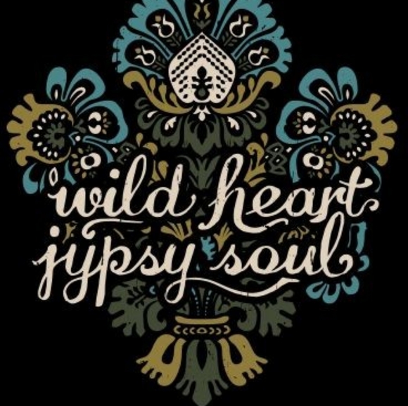 Gypsy gold tone earrings - Picture 3 of 4